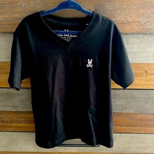 Psycho bunny black t shirt size 5-6 nwt